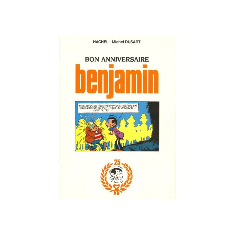 Bon anniversaire Benjamin