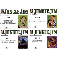 Jungle Jim – Lot années 1945/1946/1947/1948