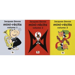Jacques Devos - Lot mini-récits volumes 1, 2 & 3